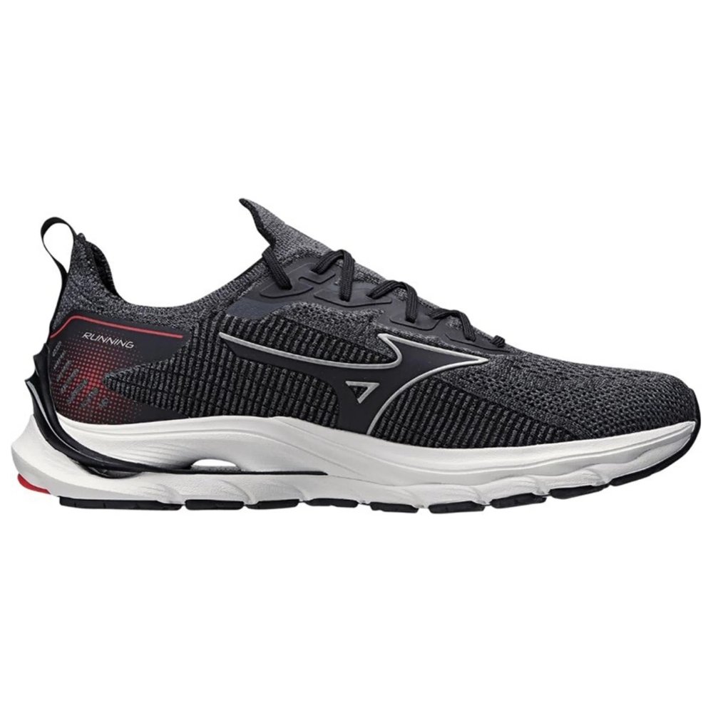 Tênis de Corrida Masculino Mizuno Mirai 5 Cinza Chumbo Cinza 2