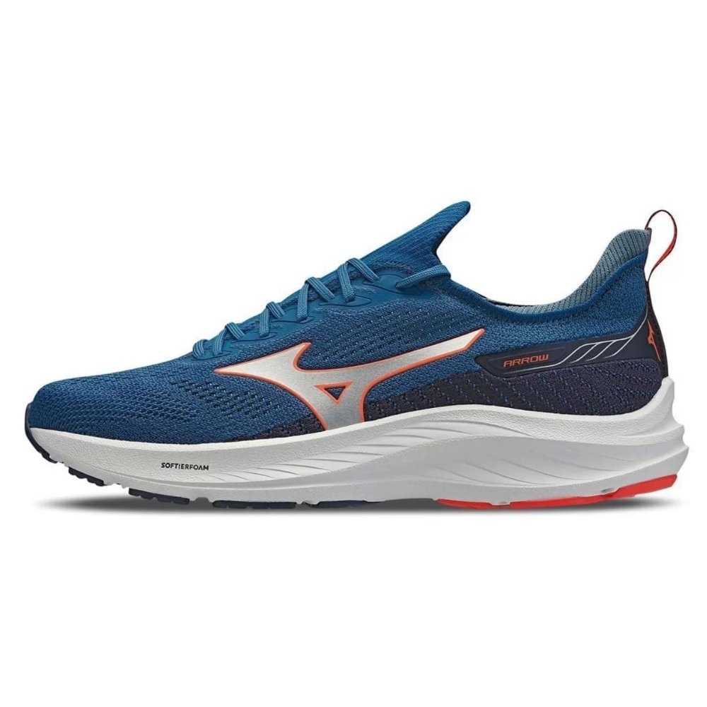 Tênis de Corrida Masculino Mizuno Arrow Azul Petróleo PTRL47 Azul 1