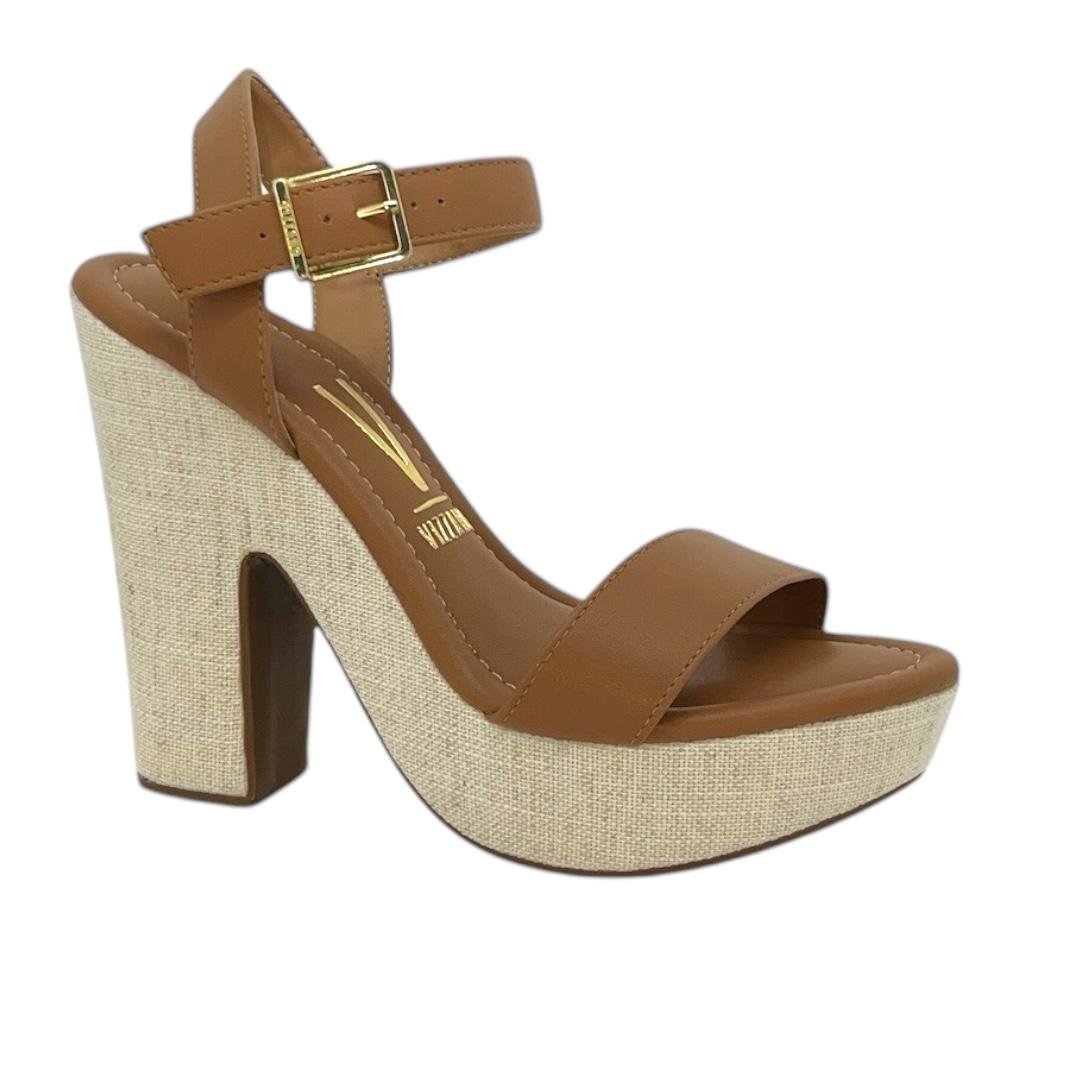 C&a SandÃ¡lia Plataforma Em Suede Vizzano Feminina Sand Lia - Main Image