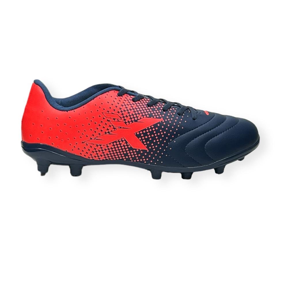 CHUTEIRA OXN EXPRESS FIT SOCIETY STRIKE 327 Azul Marinho/Vermelho 2