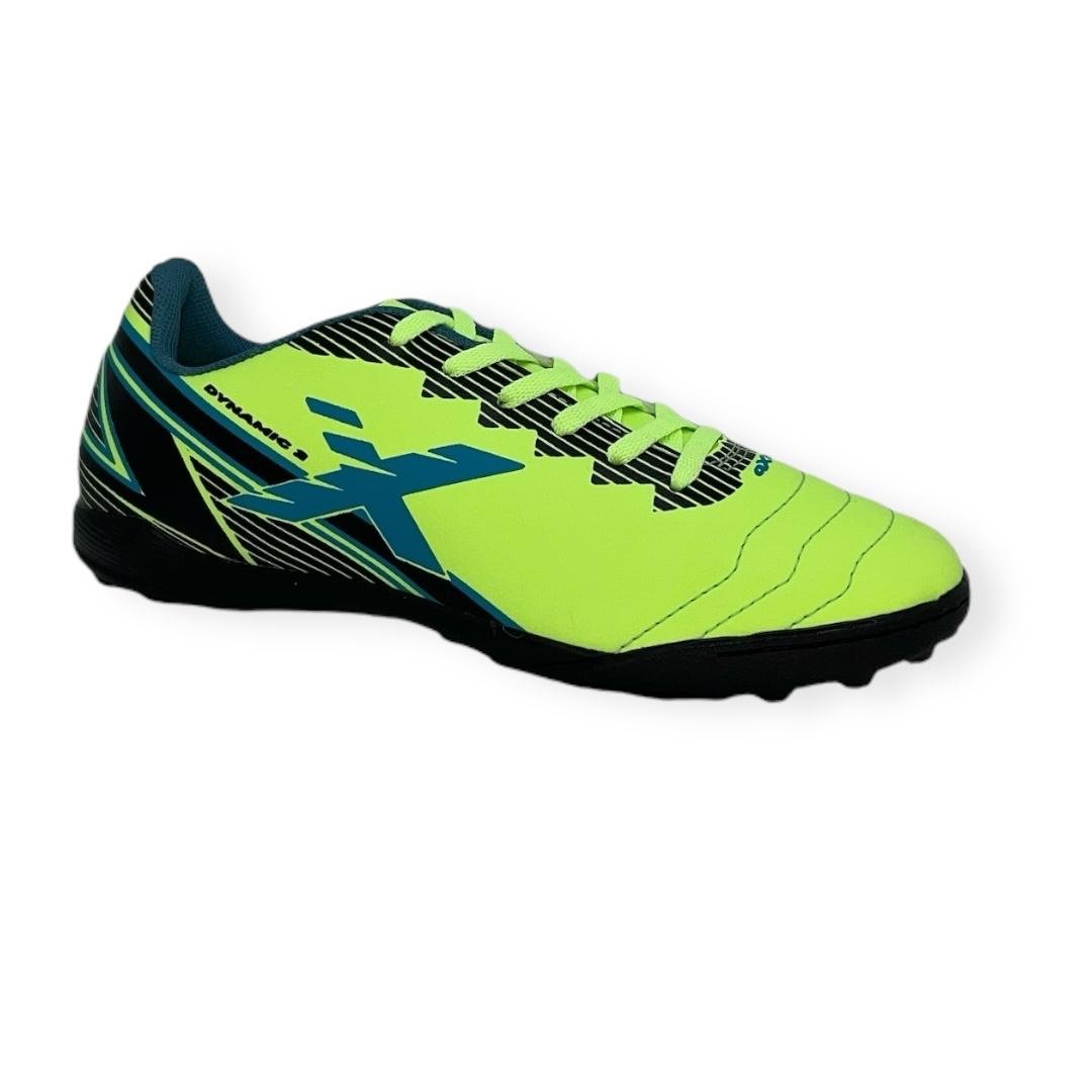 CHUTEIRA OXN FUTEBOL SOCIETY AD MASC DYNAMIC II STRIKE 389 Verde/Azul 2