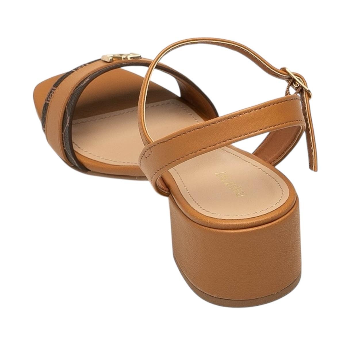 SANDALIA RAFITTHY FEMININO SALTO MEDIO CASUAL 18.96011A CARAMELO Caramelo 4