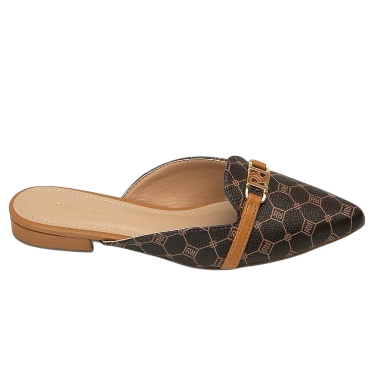 MULE RAFITTHY FEMININA CASUAL 18.18001A MARROM