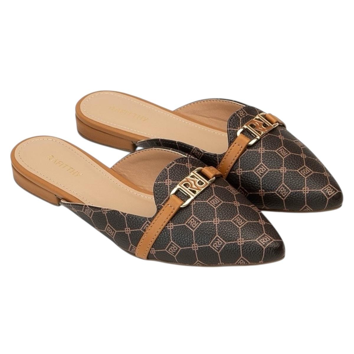 MULE RAFITTHY FEMININA CASUAL 18.18001A MARROM Marrom 2