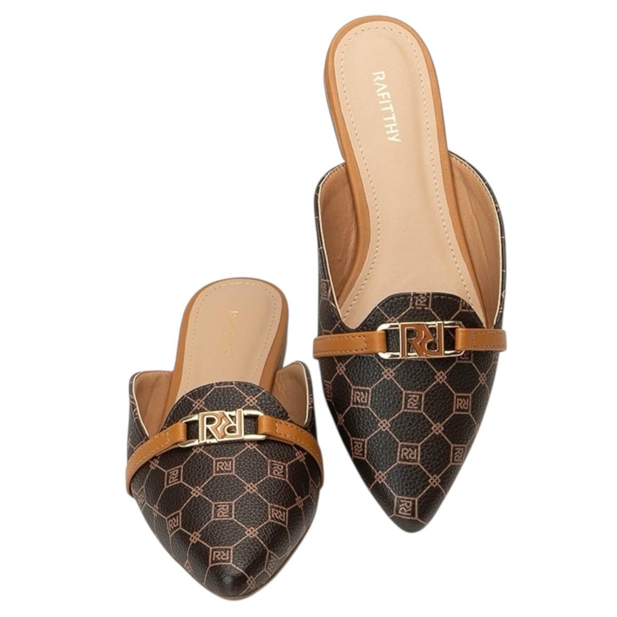 MULE RAFITTHY FEMININA CASUAL 18.18001A MARROM Marrom 3