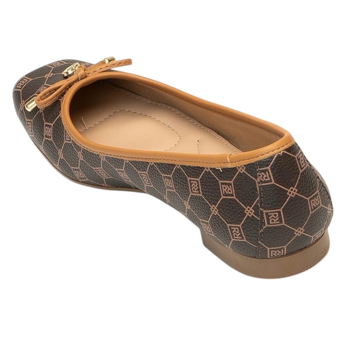 SAPATILHA RAFITTHY FEMININA CASUAL 18.50004A MARROM Marrom/Caramelo 4