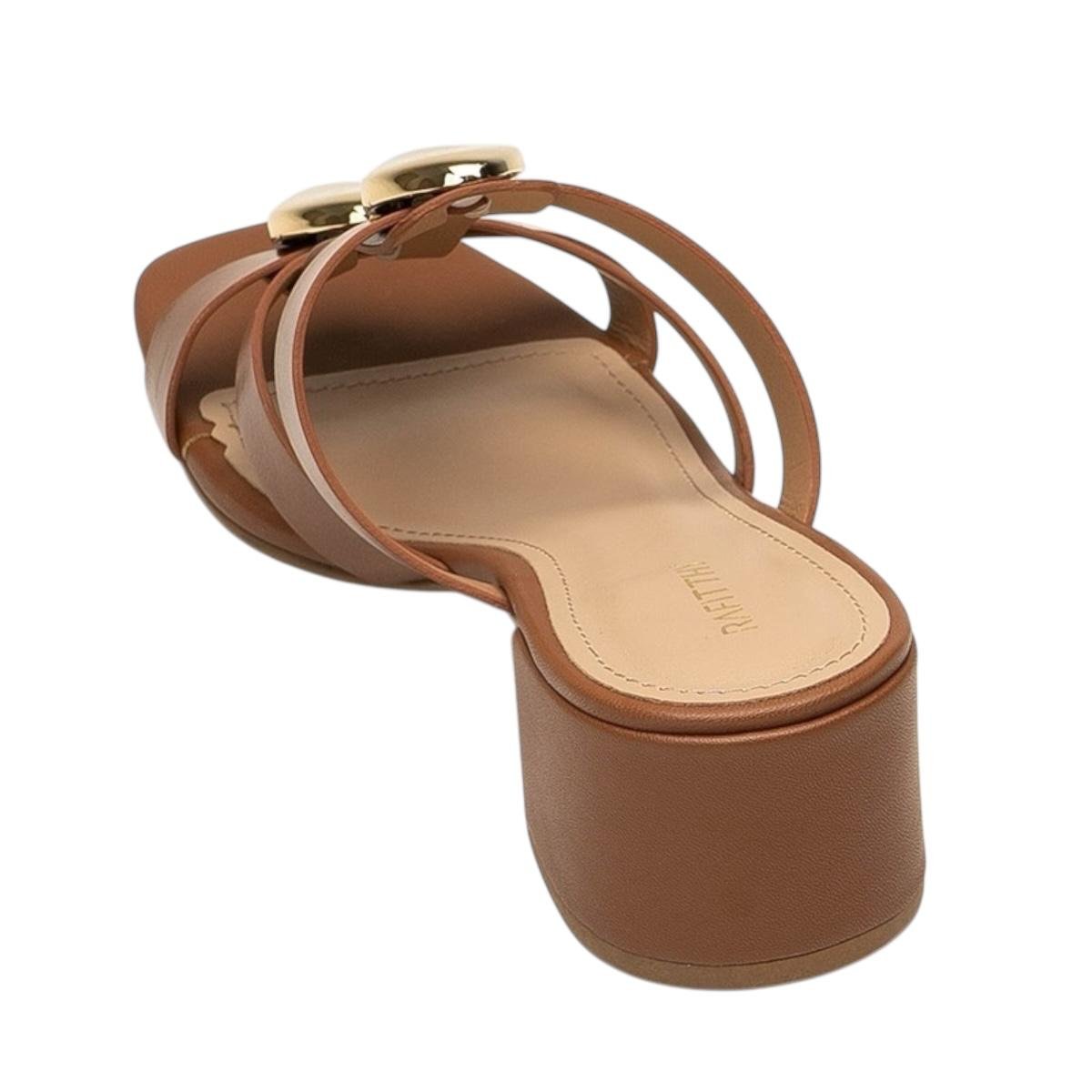 TAMANCO RAFITTHY FEMININO SALTO MEDIO CASUAL 18.96003A MARROM Marrom 4