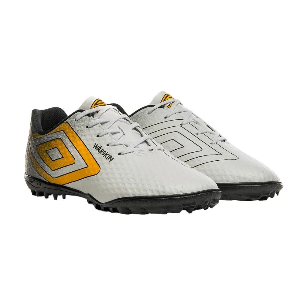 CHUTEIRA UMBRO WARSKIN SOCIETY U01FB00162 Branco/Amarelo 2