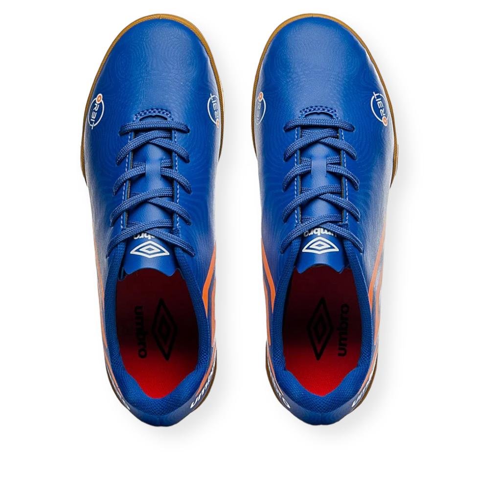 TENIS UMBRO ORBIT INDOOR AD U01FB00152 Azul/Laranja 3
