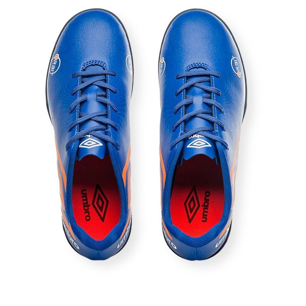 CHUTEIRA UMBRO ORBIT SOCIETY AD U01FB00153 Azul/Laranja 3