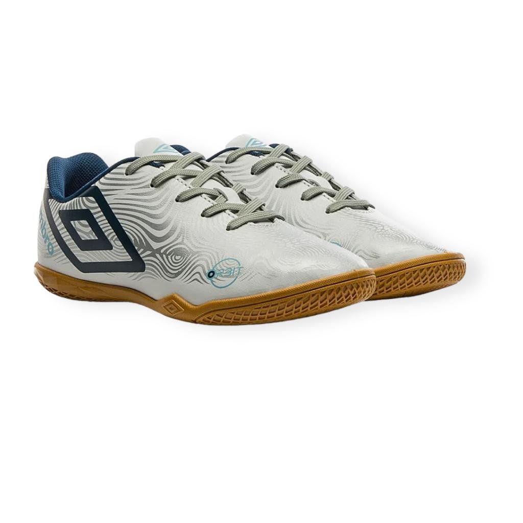 TENIS UMBRO ORBIT INDOOR AD U01FB00152 Prata/Azul Marinho 2