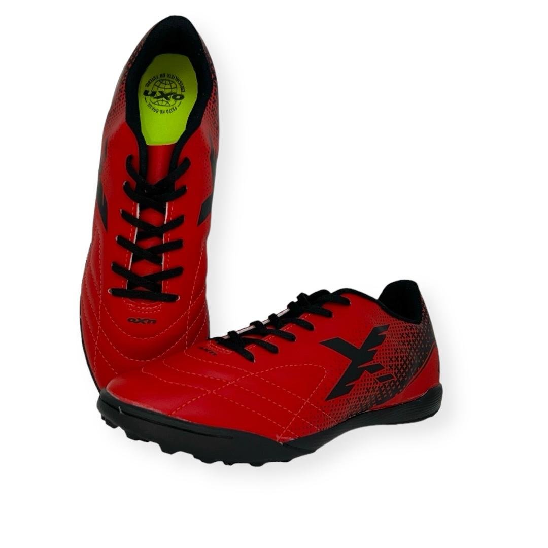 CHUTEIRA OXN FUTEBOL SOCIETY AD MASC EXPRESS FIT 2 339 Vermelho/Preto 4