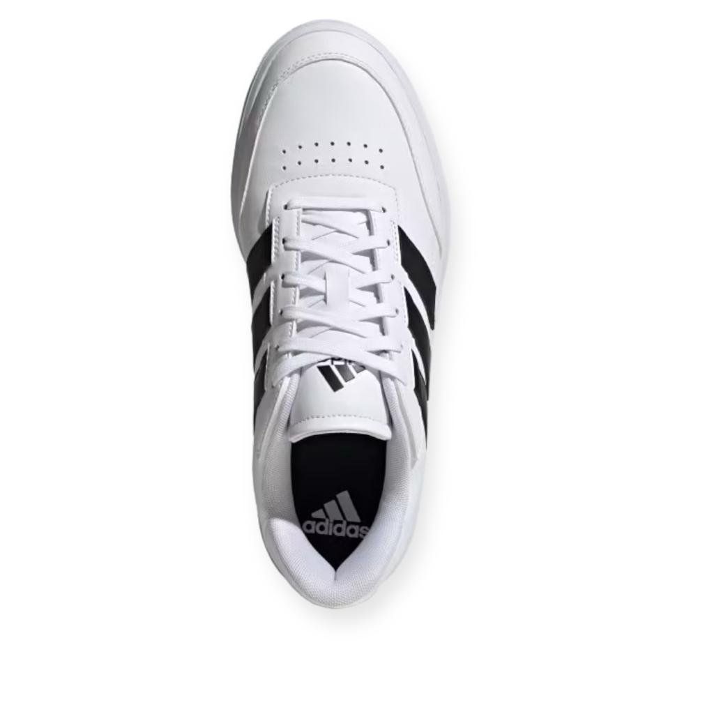 TENIS ADIDAS COURTBLOCK IF4033 Branco/Preto 3