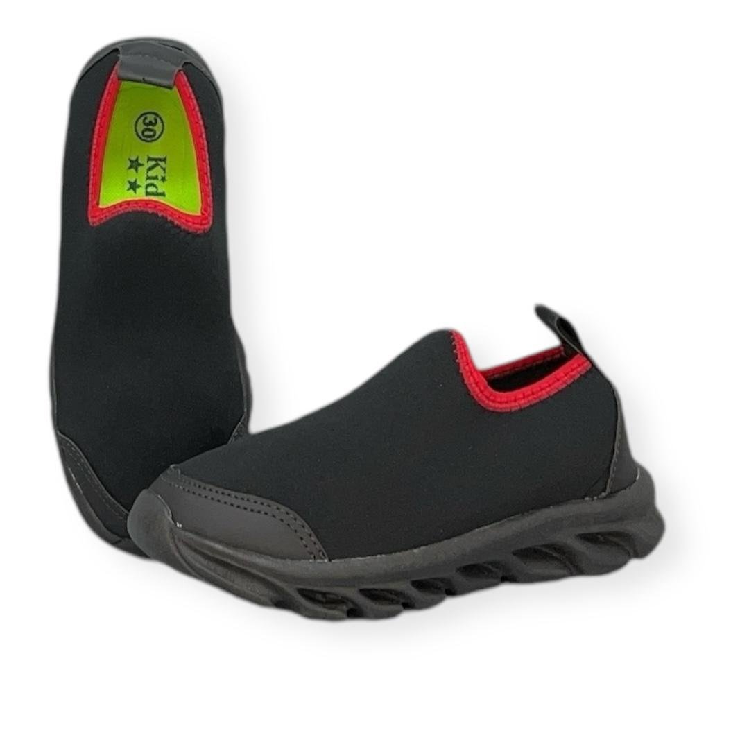 TENIS KID STAR 400 Preto/Vermelho 3