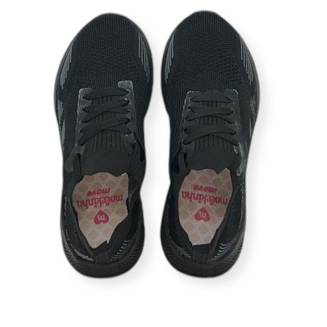 TENIS MOLEKINHA GASPEA KNIT INF MENINA 2577.104 Preto 3