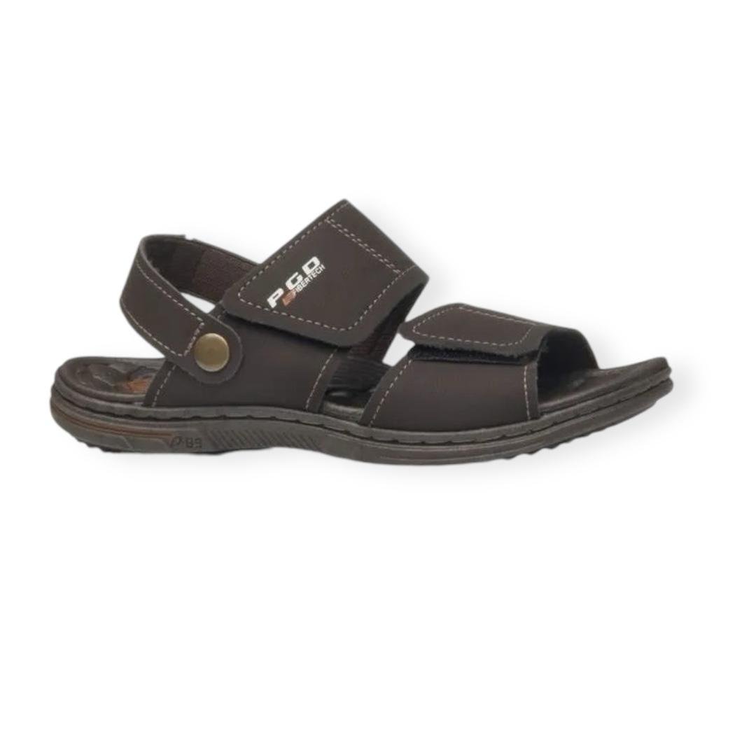 SANDALIA INFANTIL MENINO MICROFIBRA PEGADA 373303-04