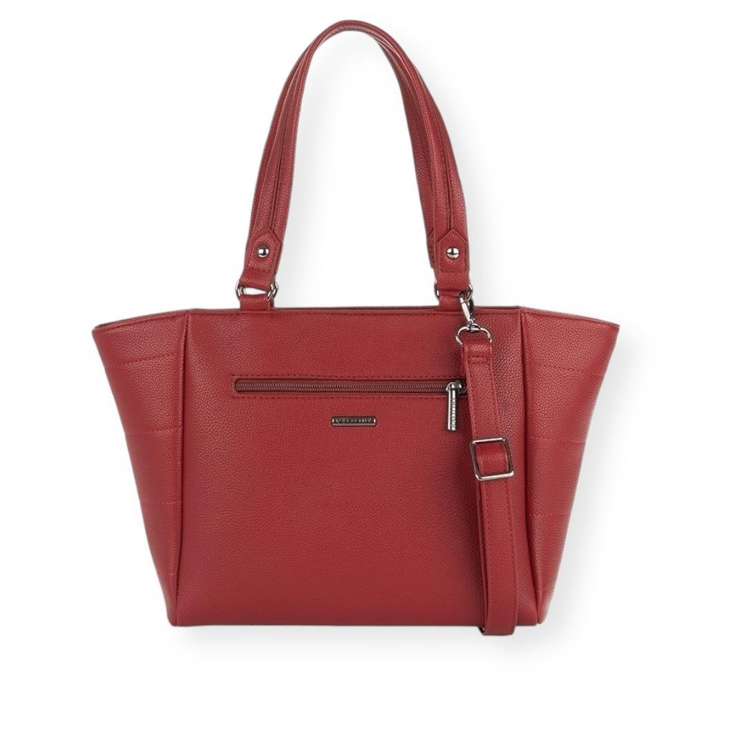 BOLSA RAFITTHY FEMININA CASUAL 28.24166A VERMELHO Vermelho 3