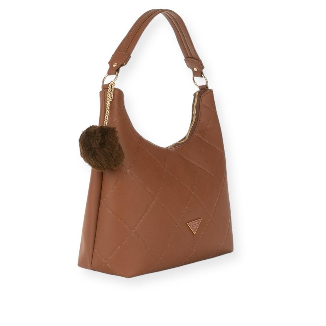 BOLSA RAFITTHY FEMININA CASUAL 28.24187A CARAMELO Marrom 2