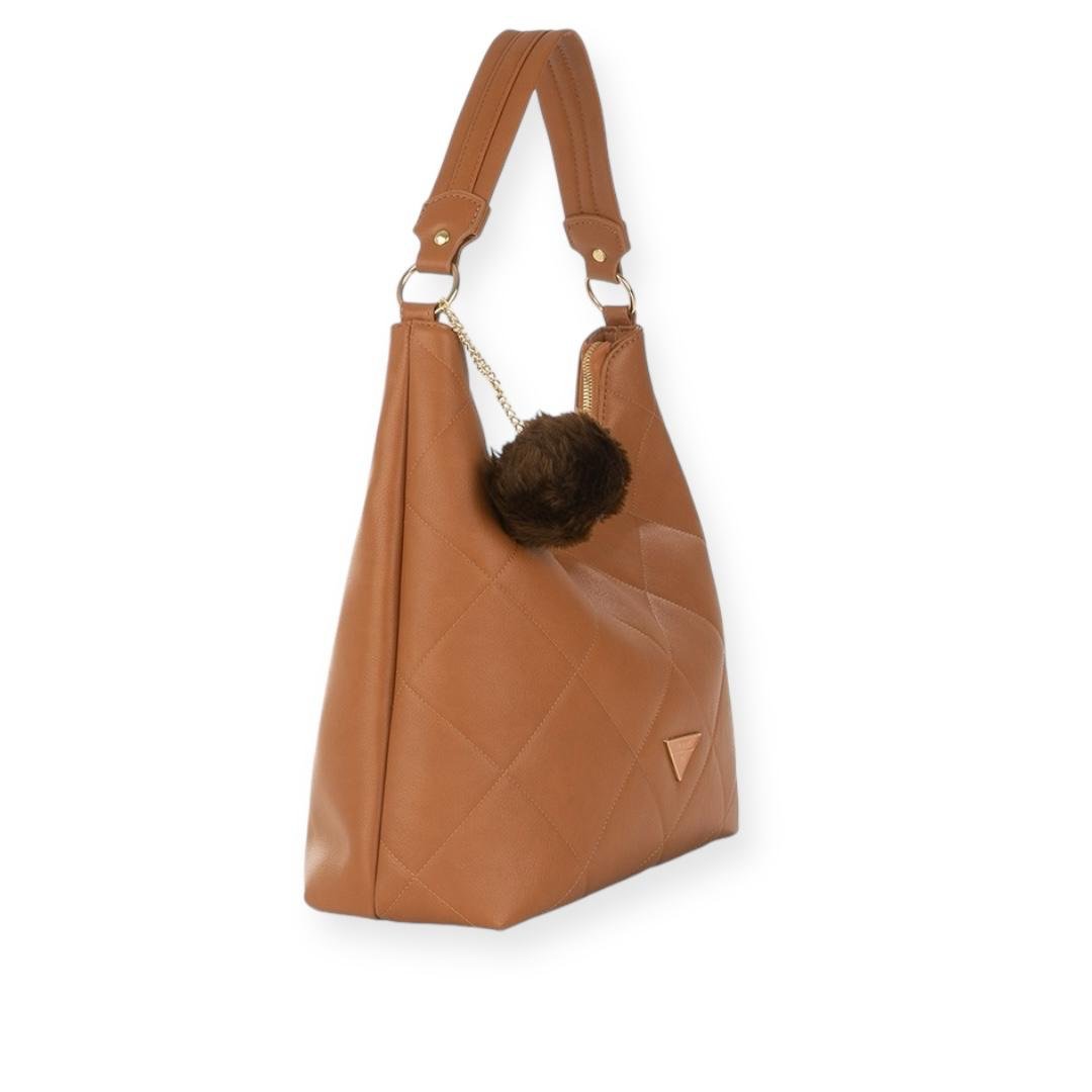 BOLSA RAFITTHY FEMININA CASUAL 28.24187A MARROM Caramelo 2