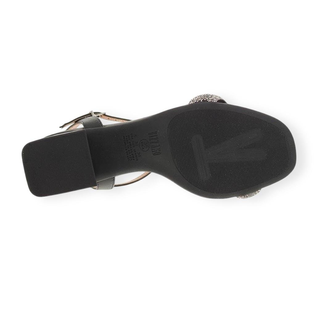 SANDALIA VIZZANO FEMININA SALTO BLOCO CASUAL 6428.139 PRETO Preto 4