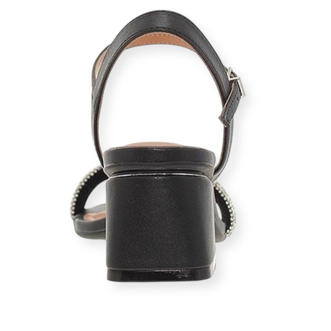 SANDALIA VIZZANO FEMININA SALTO BLOCO CASUAL 6428.139 PRETO Preto 5