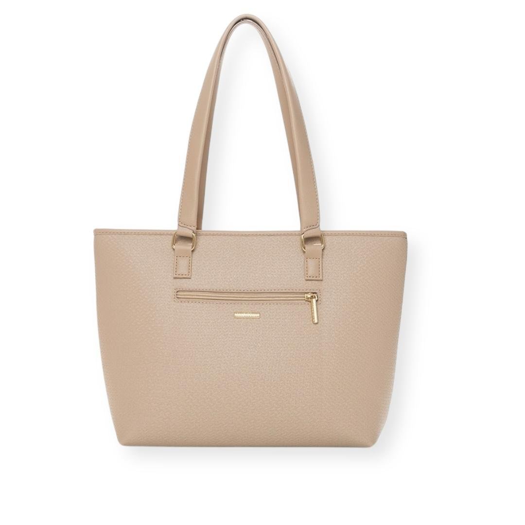 BOLSA RAFITTHY FEMININA CASUAL 28.15175A CARAMELO Bege 3