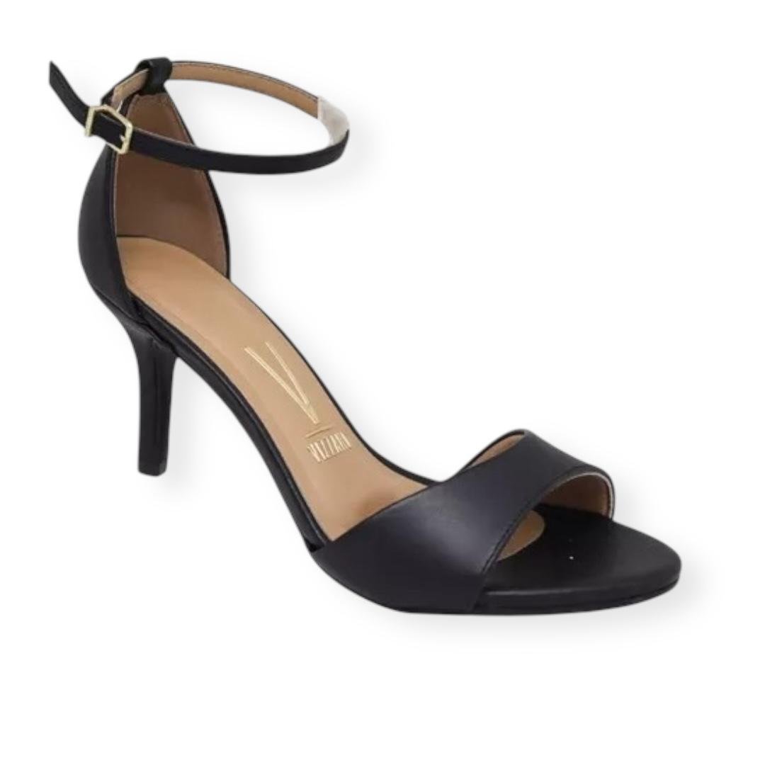 SANDALIA VIZZANO FEMININA SALTO MEDIO CASUAL 6524.100 PRETO Preto 2