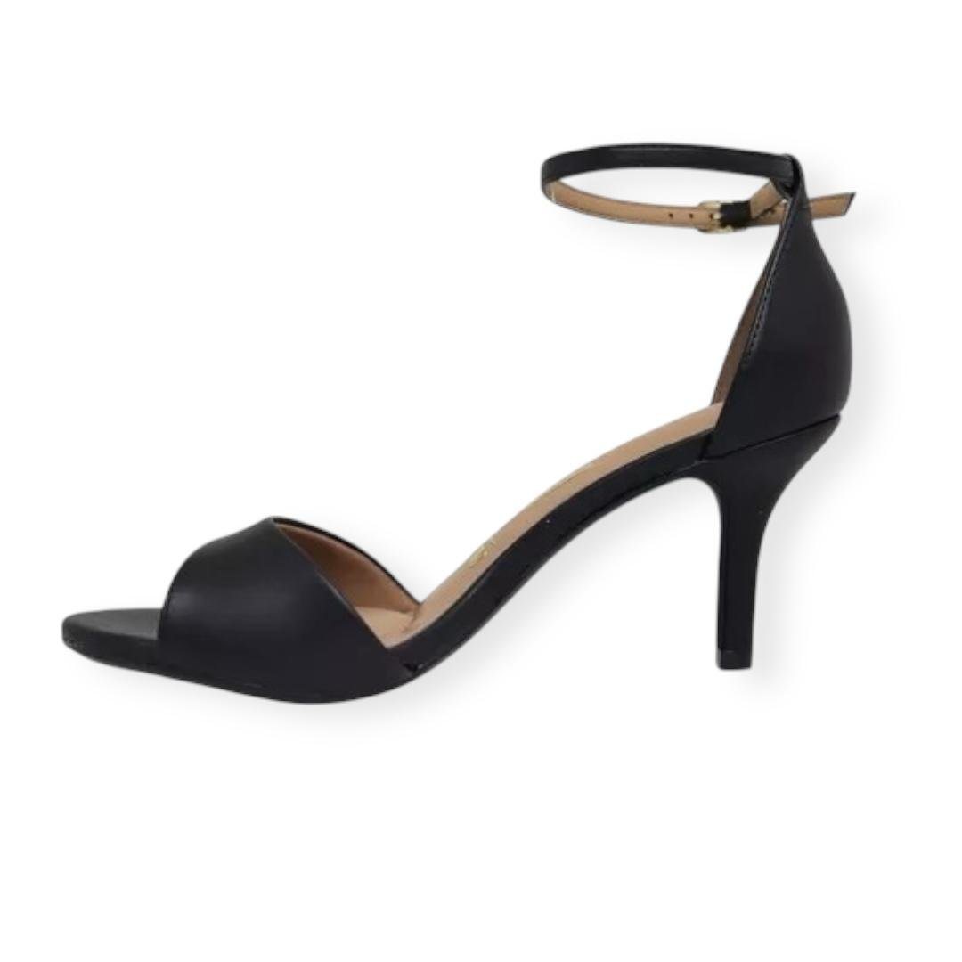 SANDALIA VIZZANO FEMININA SALTO MEDIO CASUAL 6524.100 PRETO Preto 3
