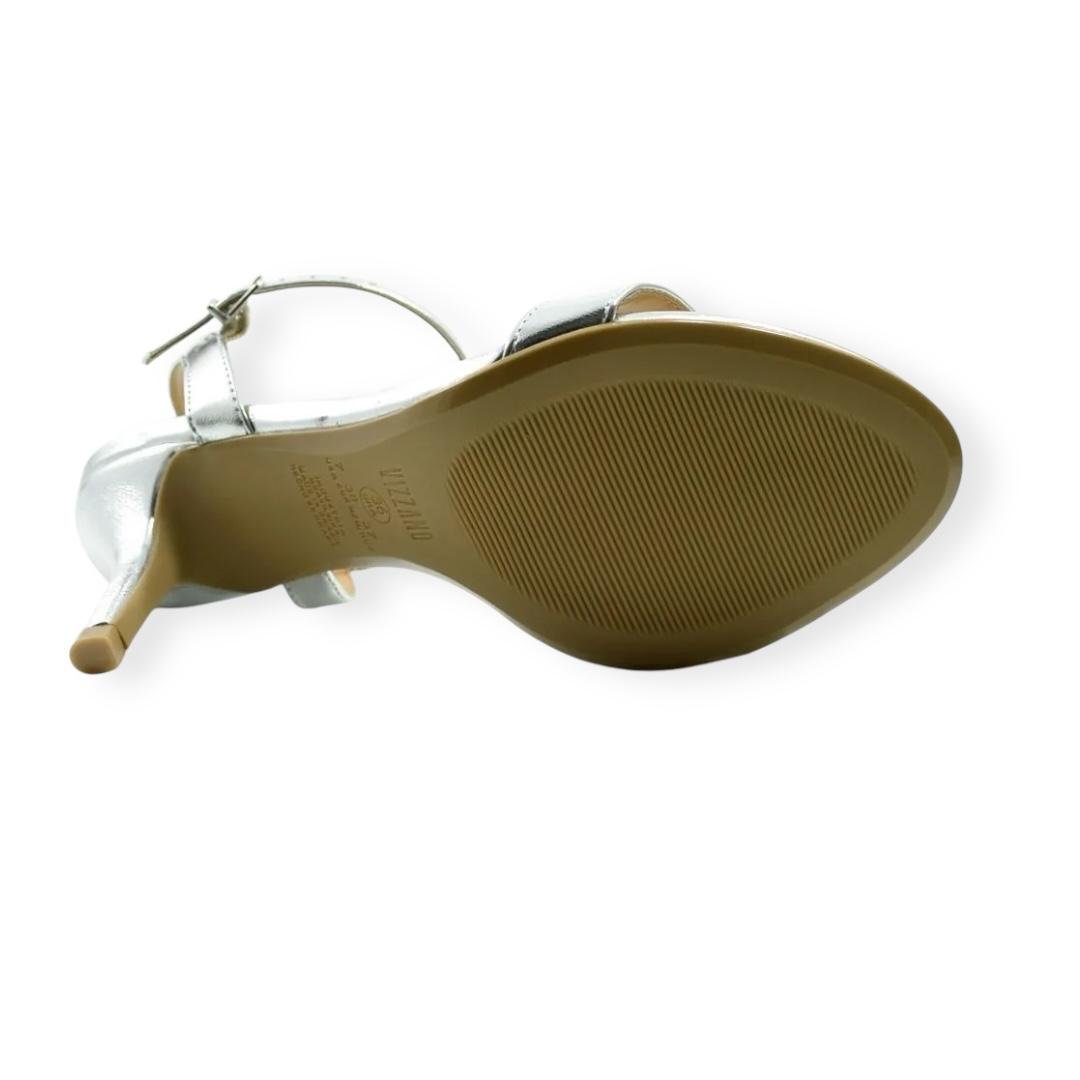 SANDALIA VIZZANO FEMININA SALTO MEDIO CASUAL 6524.202 PRATA Prata 4