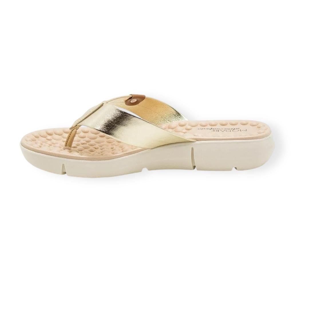 TAMANCO MODARE FEMININO FLATFORM CASUAL 7142.106 DOURADO