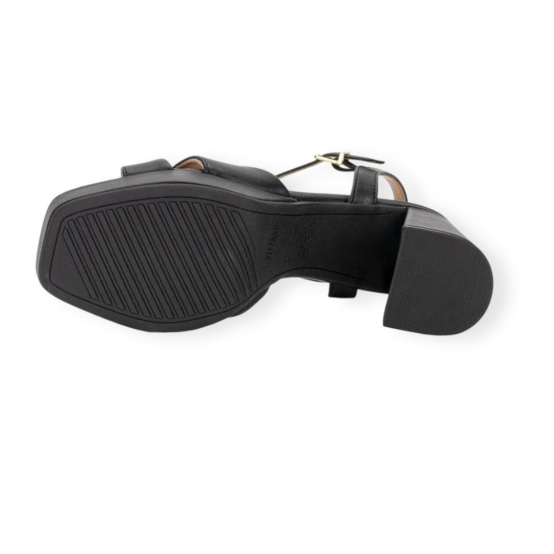 SANDALIA VIZZANO FEMININA MEIA PATA CASUAL 6472.204 PRETO Preto 4