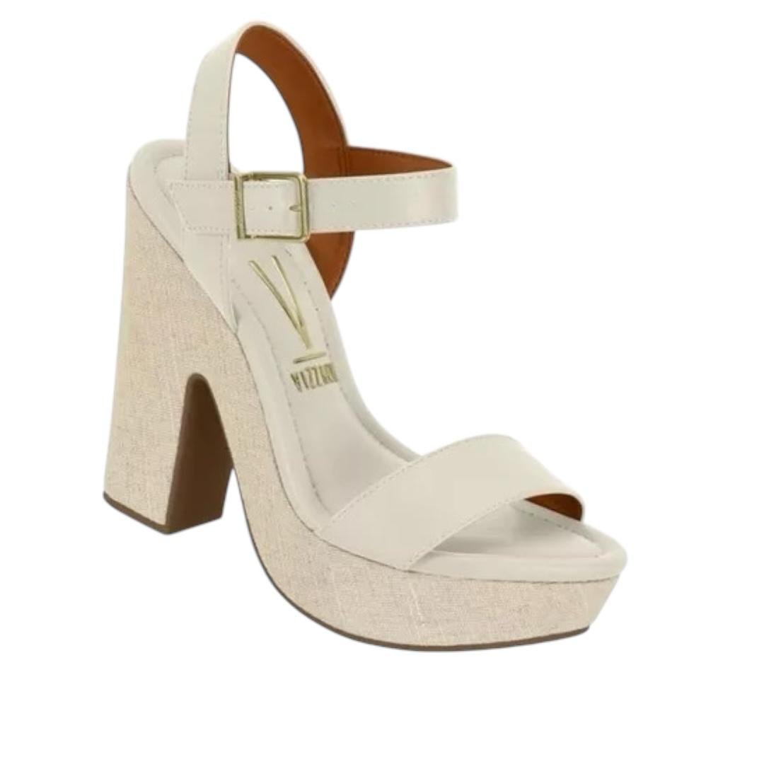 SANDALIA VIZZANO FEMININA PLATAFORMA CASUAL 6281.758 OFF WHITE Off White 2