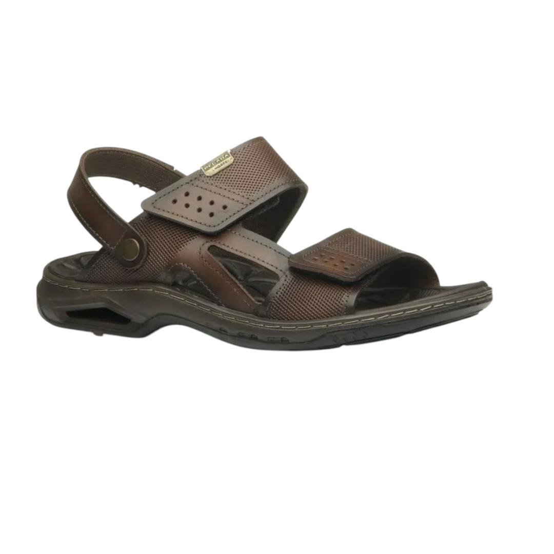 SANDALIA PEGADA MASCULINO EM COURO CASUAL 133206-02 PINHAO