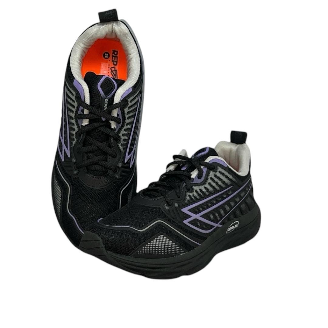 TENIS REPPLAY RUNNING FEMININO CONFORTO RP2250 PRETO Preto 3
