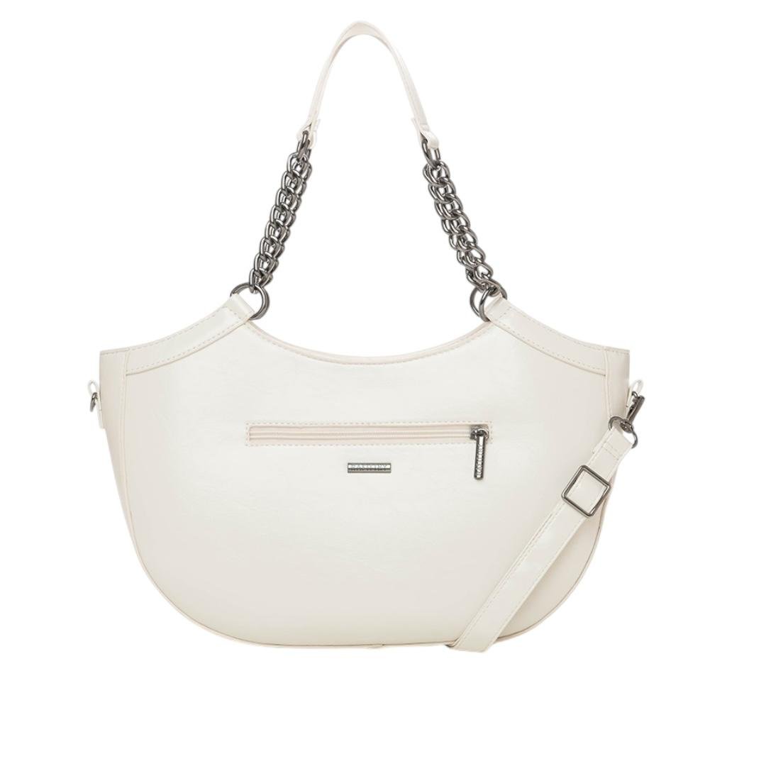 BOLSA RAFITTHY FEMININA CASUAL 28.25119A OFF WHITE Off White 3