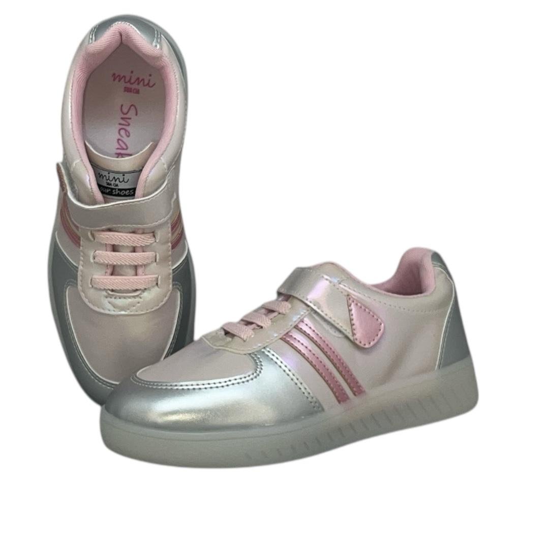 TENIS SUA CIA MINI INFANTIL MENINA CASUAL 9180.52031 PRATA Prata 3