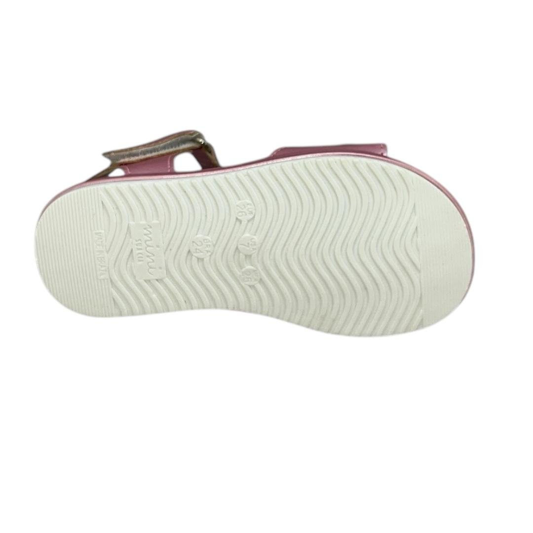 SANDALIA SUA CIA MINI INFANTIL BABY MENINA CASUAL 7047.00691 ROSA Rosa 4