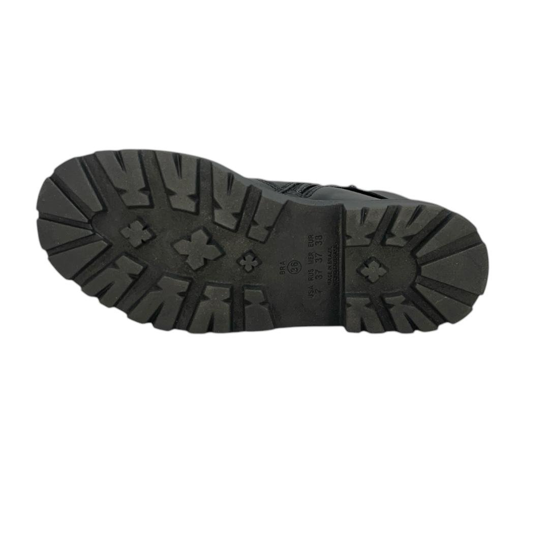 COTURNO RAMARIM FEMININO EM COURO CASUAL 25-61132 PRETO Preto 4