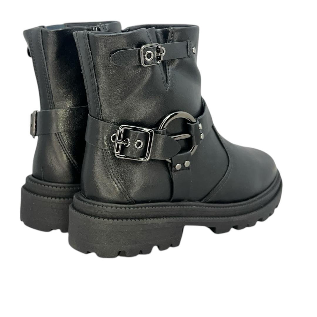 COTURNO RAMARIM FEMININO EM COURO CASUAL 25-61132 PRETO Preto 5