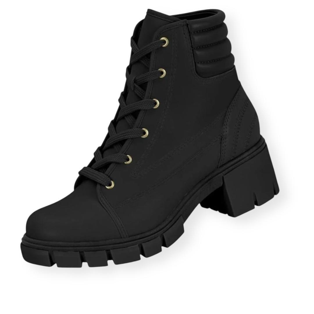 COTURNO MOLECA FEMININO PLATAFORMA CASUAL 5338.107 PRETO Preto 3