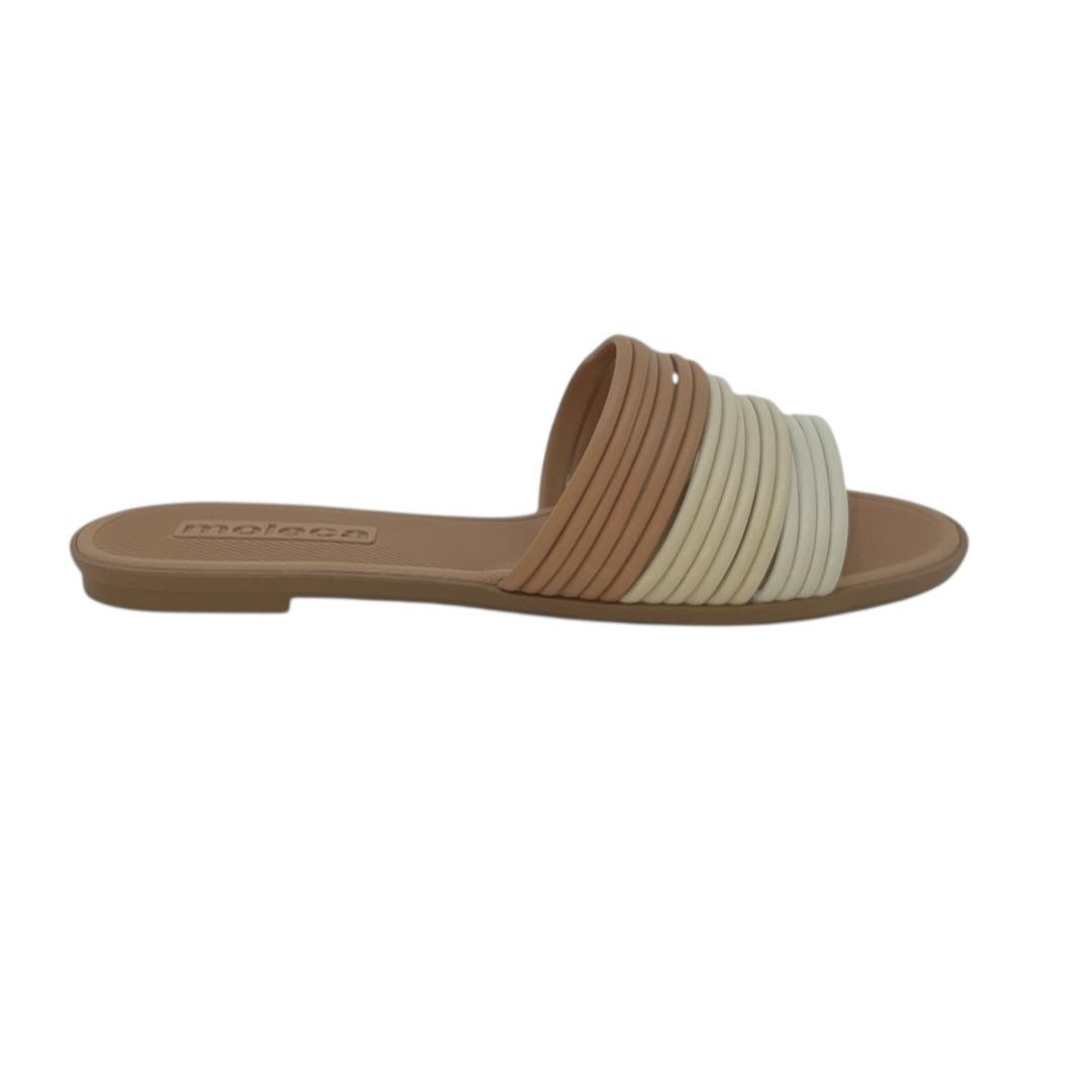 CHINELO MOLECA FEMININO RASTEIRA CASUAL 5532.101 NUDE