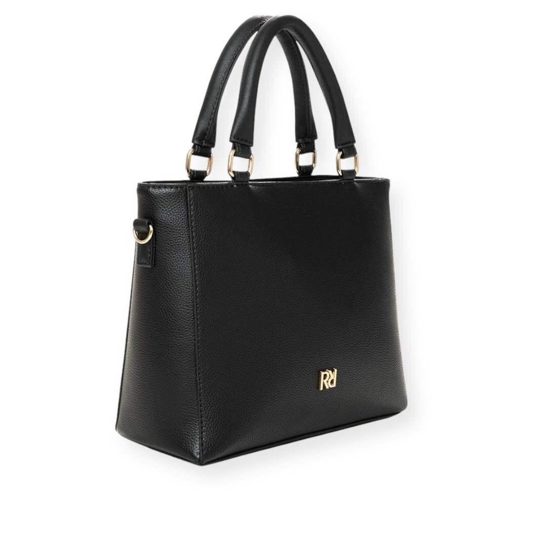 BOLSA RAFITTHY FEMININA CASUAL 28.15235A PRETO Preto 2