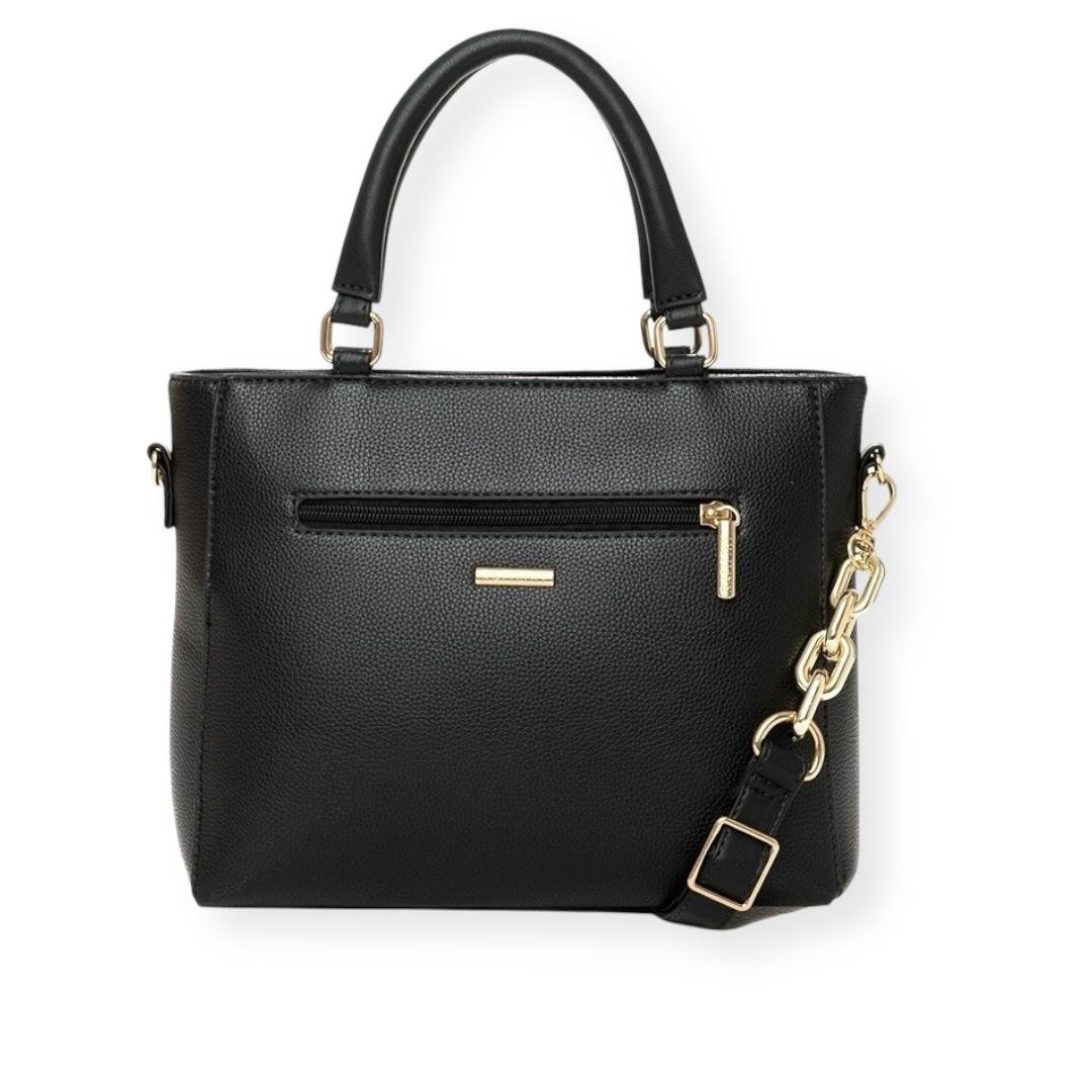 BOLSA RAFITTHY FEMININA CASUAL 28.15235A PRETO Preto 3