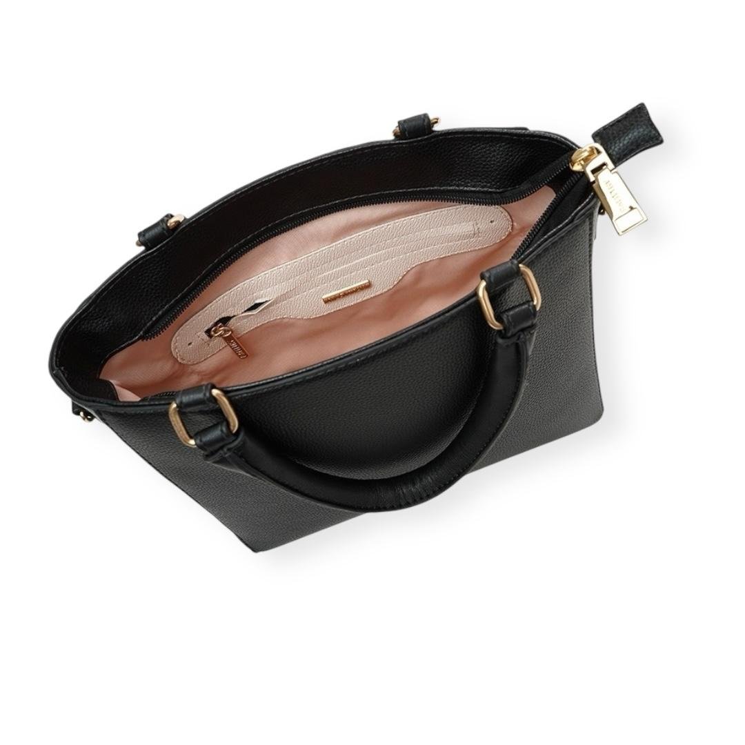 BOLSA RAFITTHY FEMININA CASUAL 28.15235A PRETO Preto 4