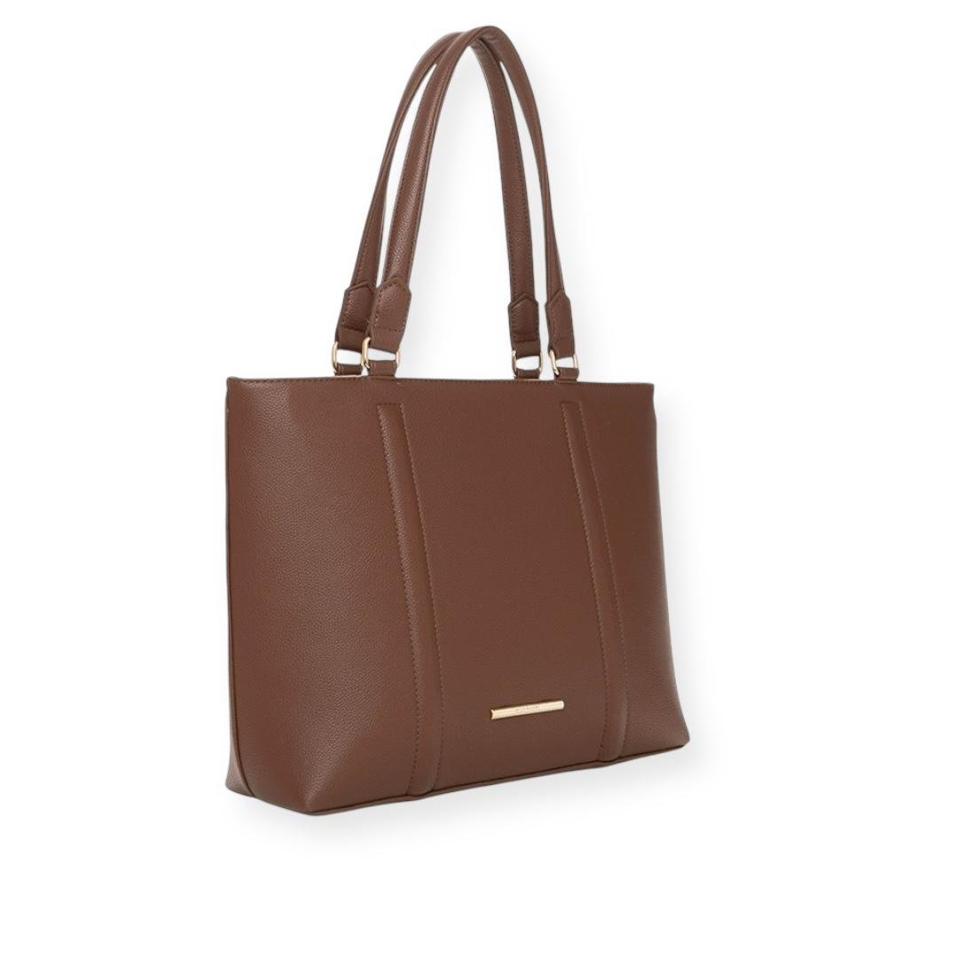 BOLSA RAFITTHY FEMININA CASUAL 28.25185A MARROM Marrom 2