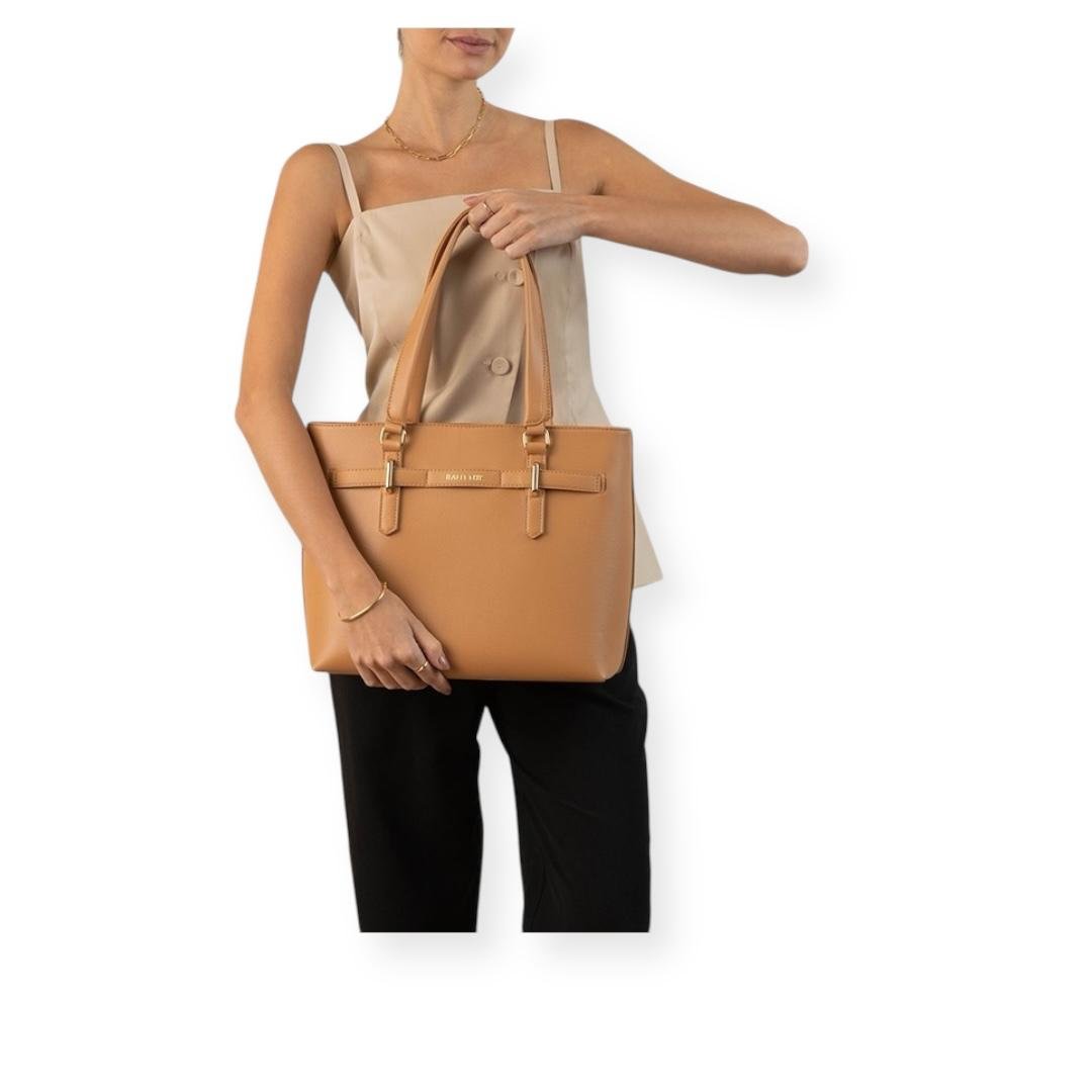 BOLSA RAFITTHY FEMININA CASUAL 28.25187A CARAMELO Caramelo 5