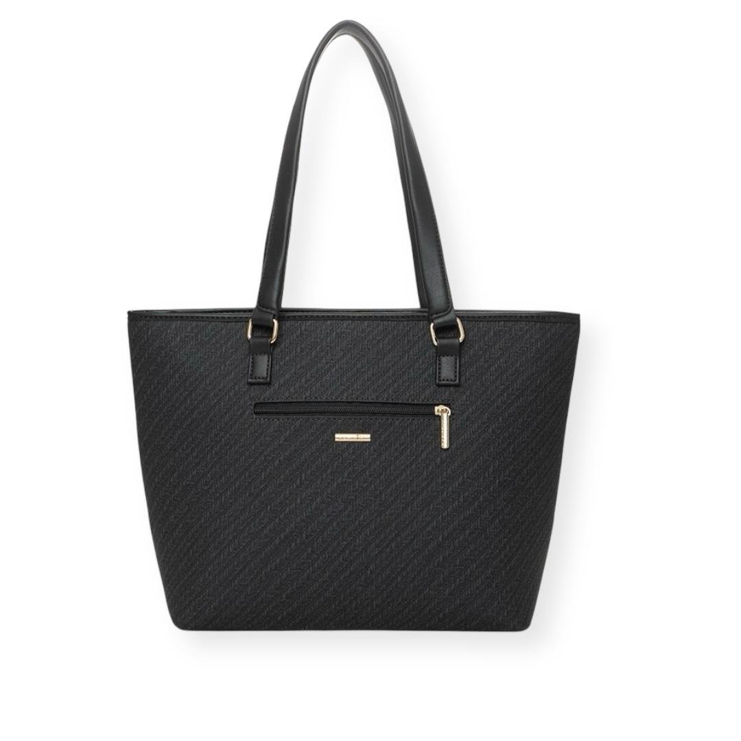 BOLSA RAFITTHY FEMININA CASUAL 28.25194A PRETO Preto 3