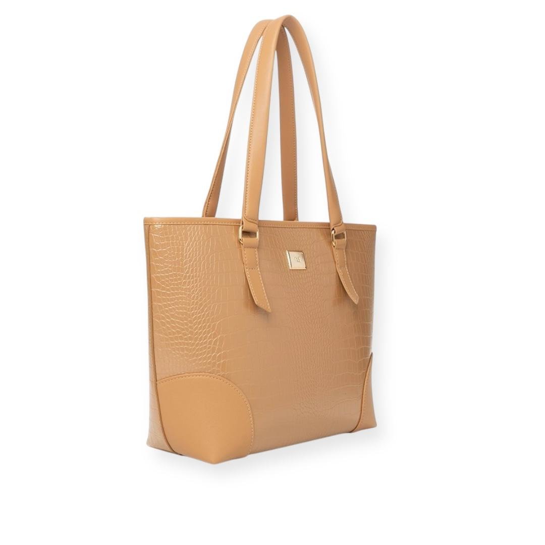 BOLSA RAFITTHY FEMININA CASUAL 28.25194A CARAMELO Caramelo 2
