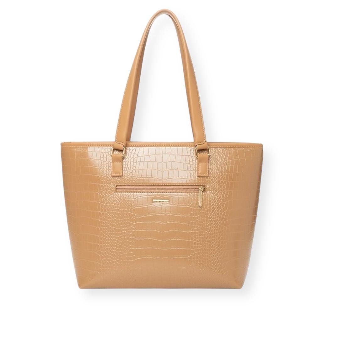 BOLSA RAFITTHY FEMININA CASUAL 28.25194A CARAMELO Caramelo 3