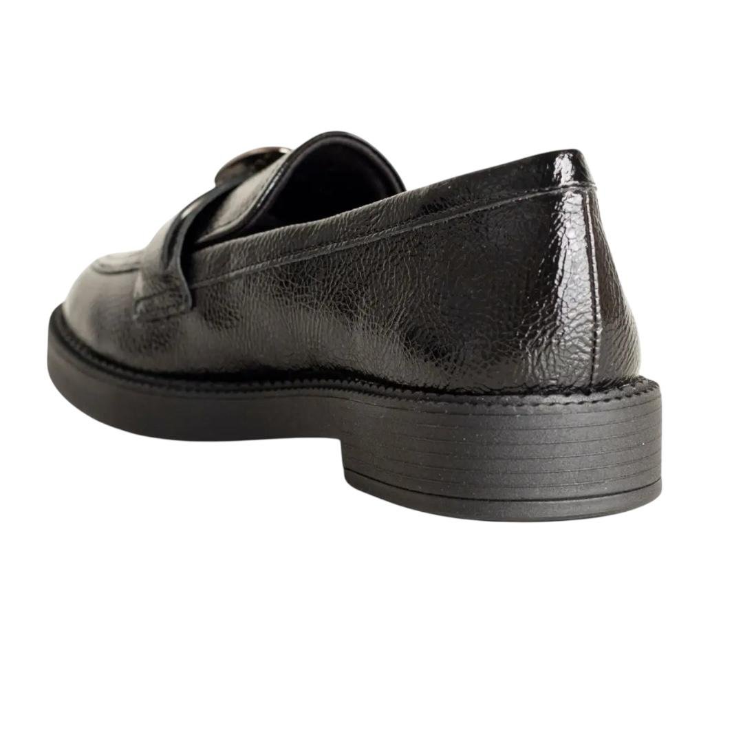 SAPATO RAMARIM MOCASSIM FEMININO CASUAL 25-11104 PRETO Preto 4
